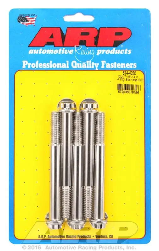 Arp Stainless Steel Socket Head Cap Screws – 614-4250 1