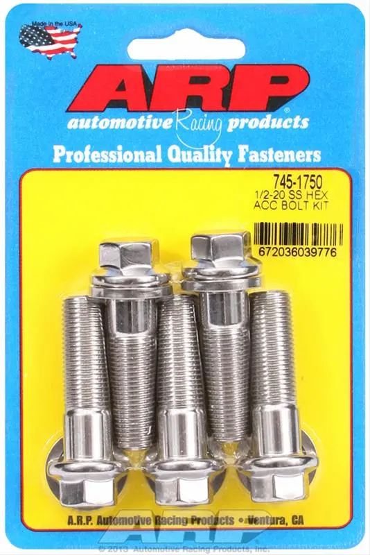 Arp Stainless Steel High-Performance Bolts – 745-1750 Series 1