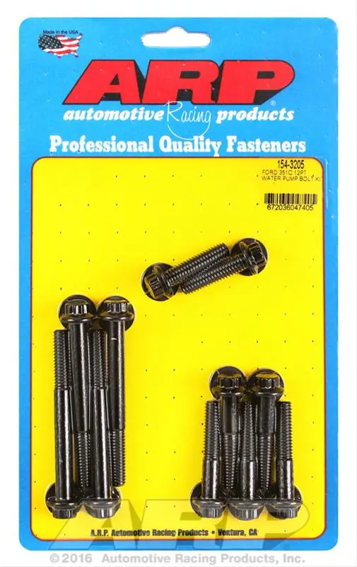 Arp 154-3205 Water Pump Fastener Set – Corrosion-Resistant Alloy Bolts 1
