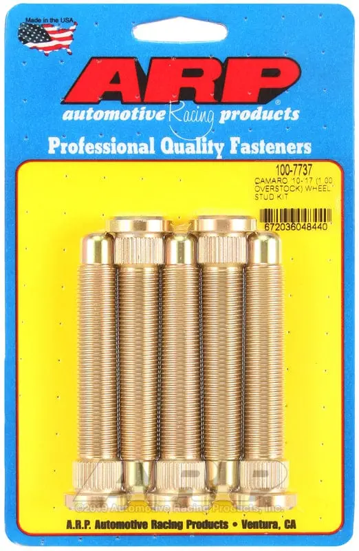 Competition Racing Wheel Studs – Extended-Length, 1/2"-20 Thread, Ar100-7737 1
