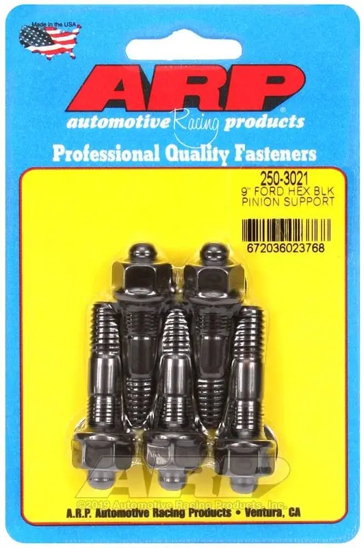 Hex Nut Pinion Support Stud Kit With Black Oxide Finish - Ar250-3021 1