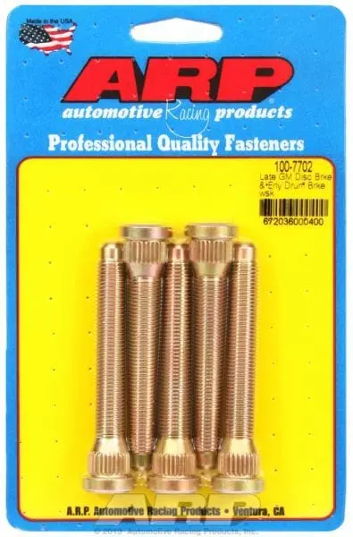 Competition-Grade Wheel Studs – Extended Length, High-Strength Alloy (Ar100-7702) 1