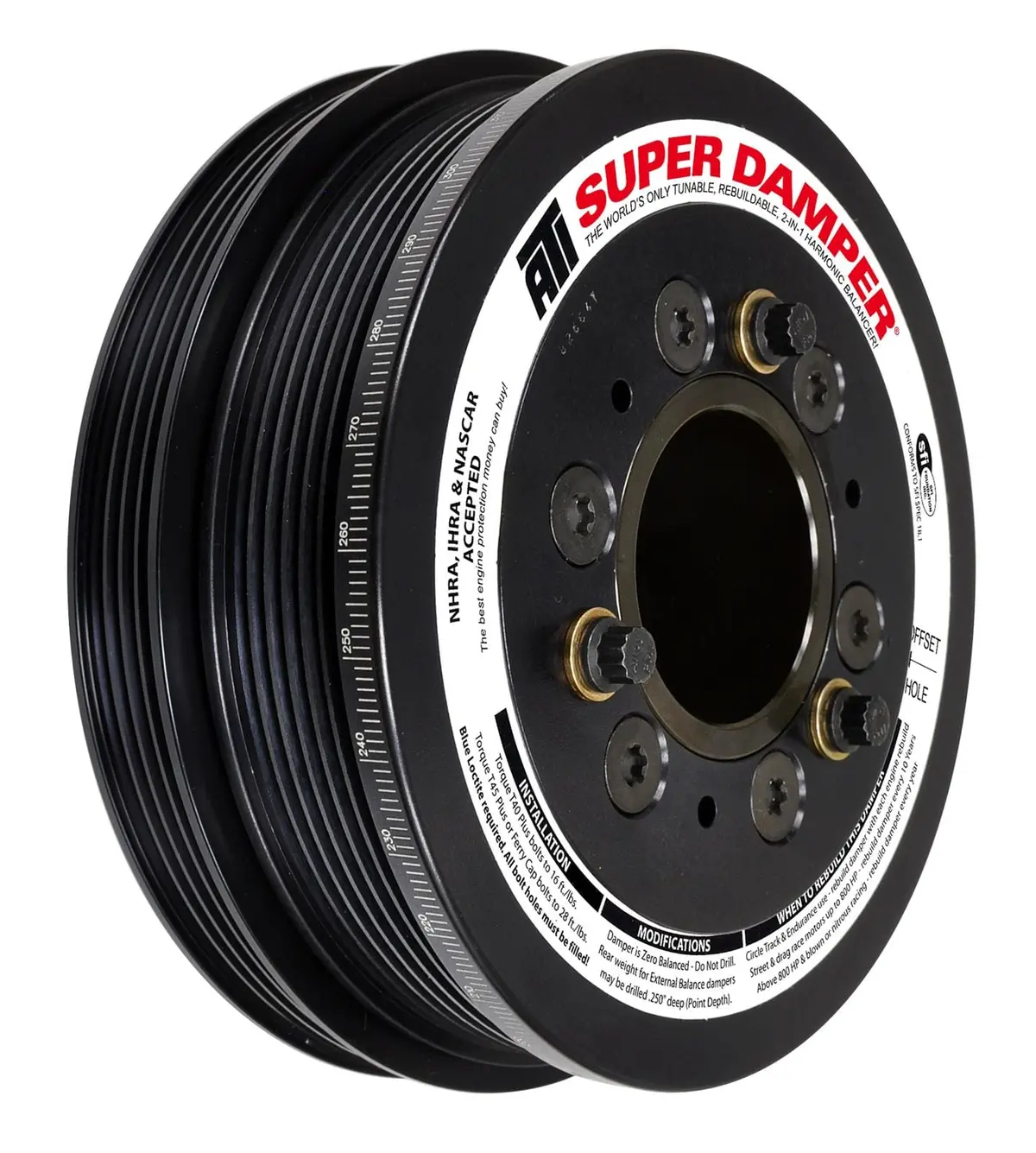 Ati 917264 Super Damper Serpentine Harmonic Balancer 1