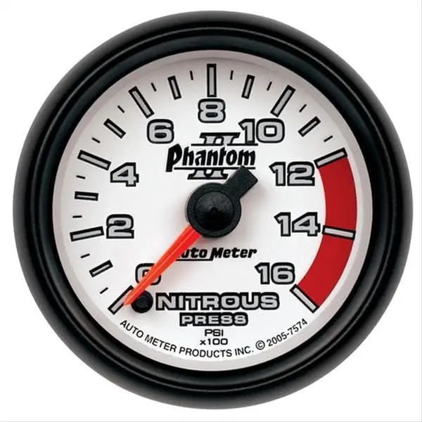 Autometer 7874 Phantom Ii Analog Performance Gauge 1