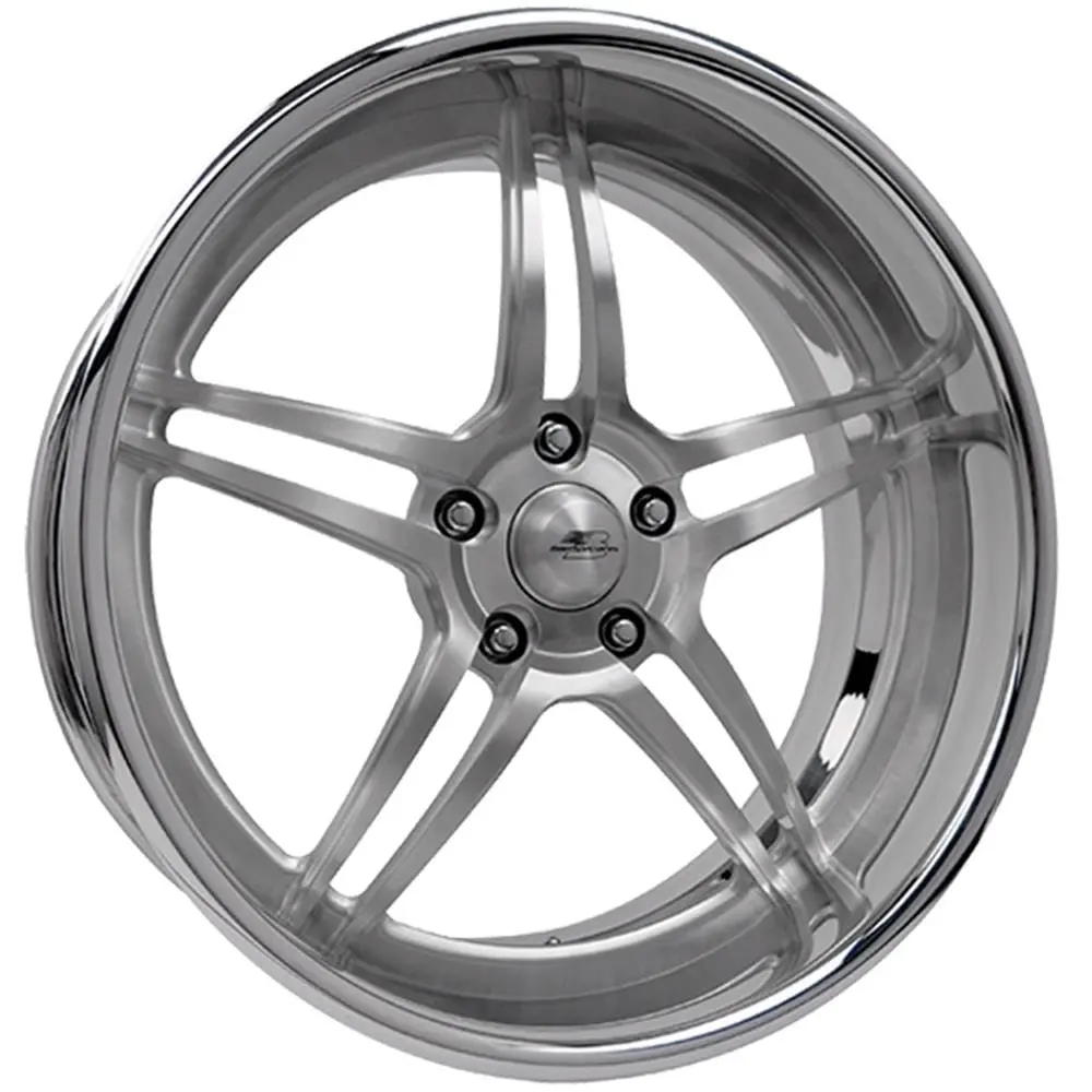 Billet Specialties Contour Center Pro Touring Wheel – Daytona Style, Polished Finish, Mx10245 1