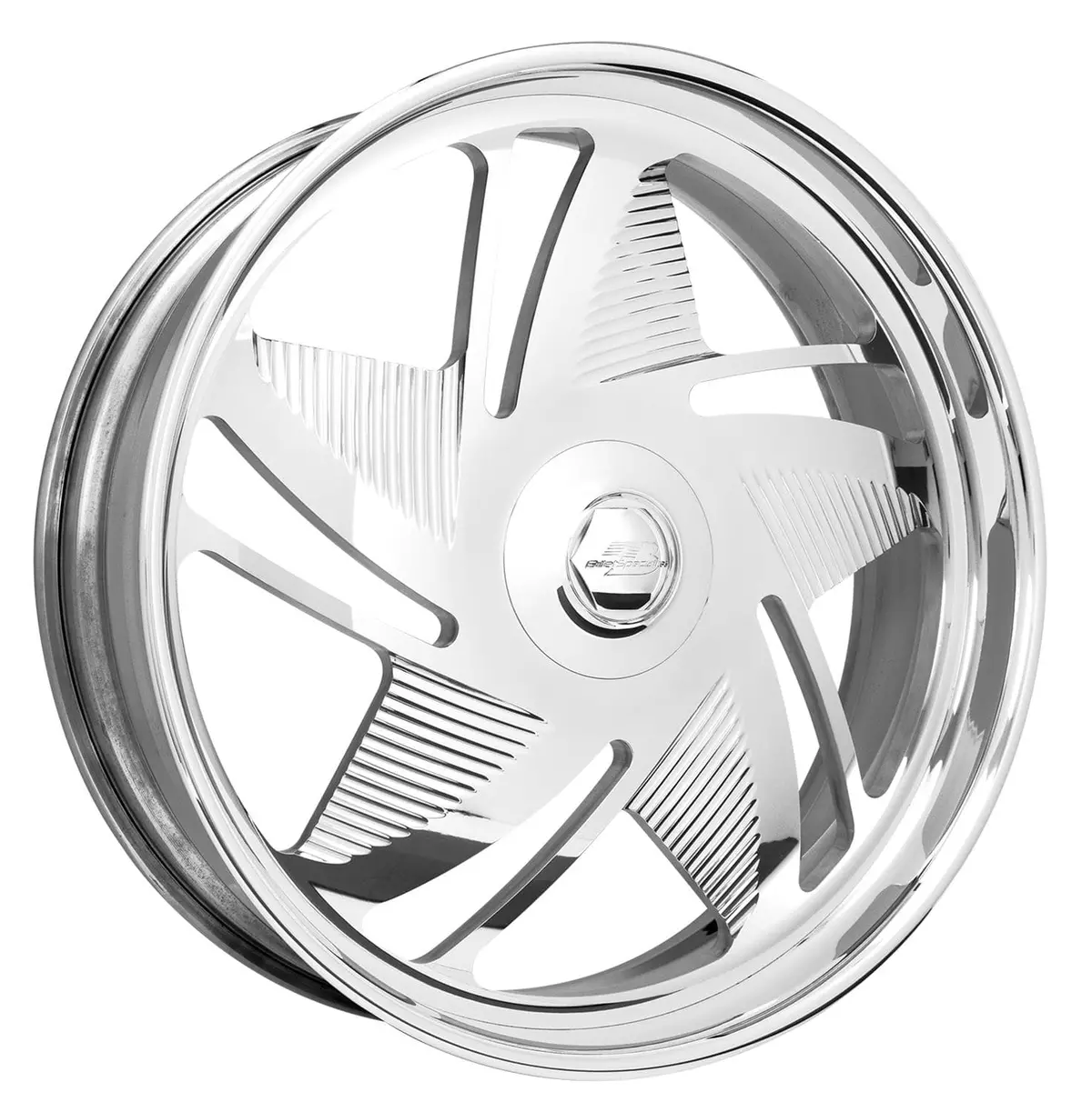 Billet Specialties Gs Series Custom Wheel – Polished Manta Star Design, Gs29281 1