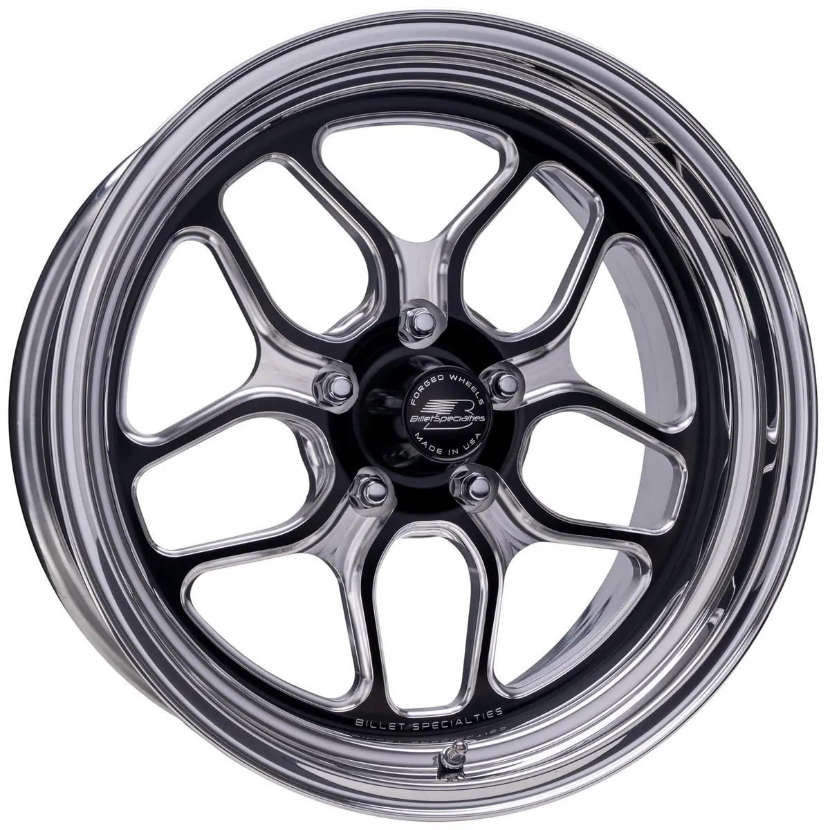 Billet Specialties Brs22780 Custom Forged Wheels | Two-Piece Design | Gloss Black Finish 1