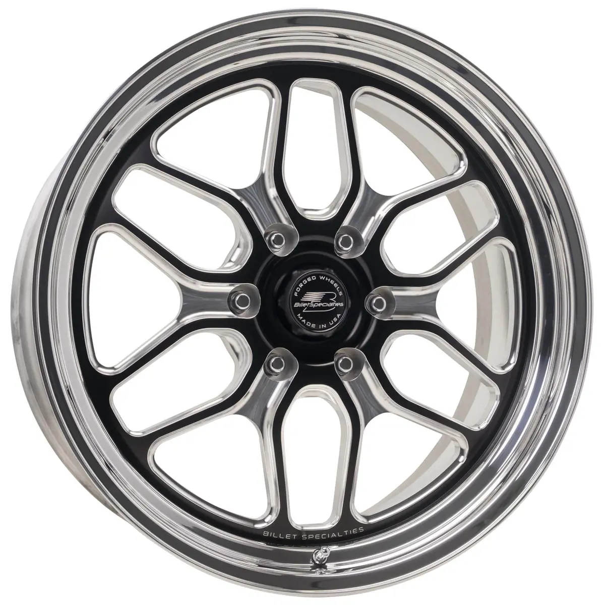 Billet Specialties Brs-Series Wheel – Lightweight Alloy, Gloss Black Finish (Brs76880) 1