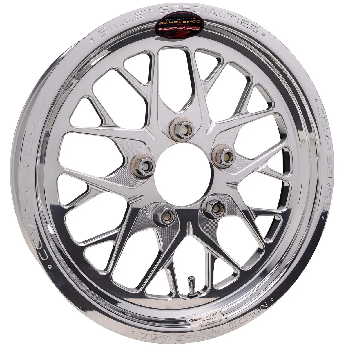 Billet Specialties Csf085356117 Forged Aluminum Wheel – 17X8.5" With 5X4.75 Bolt Pattern 1