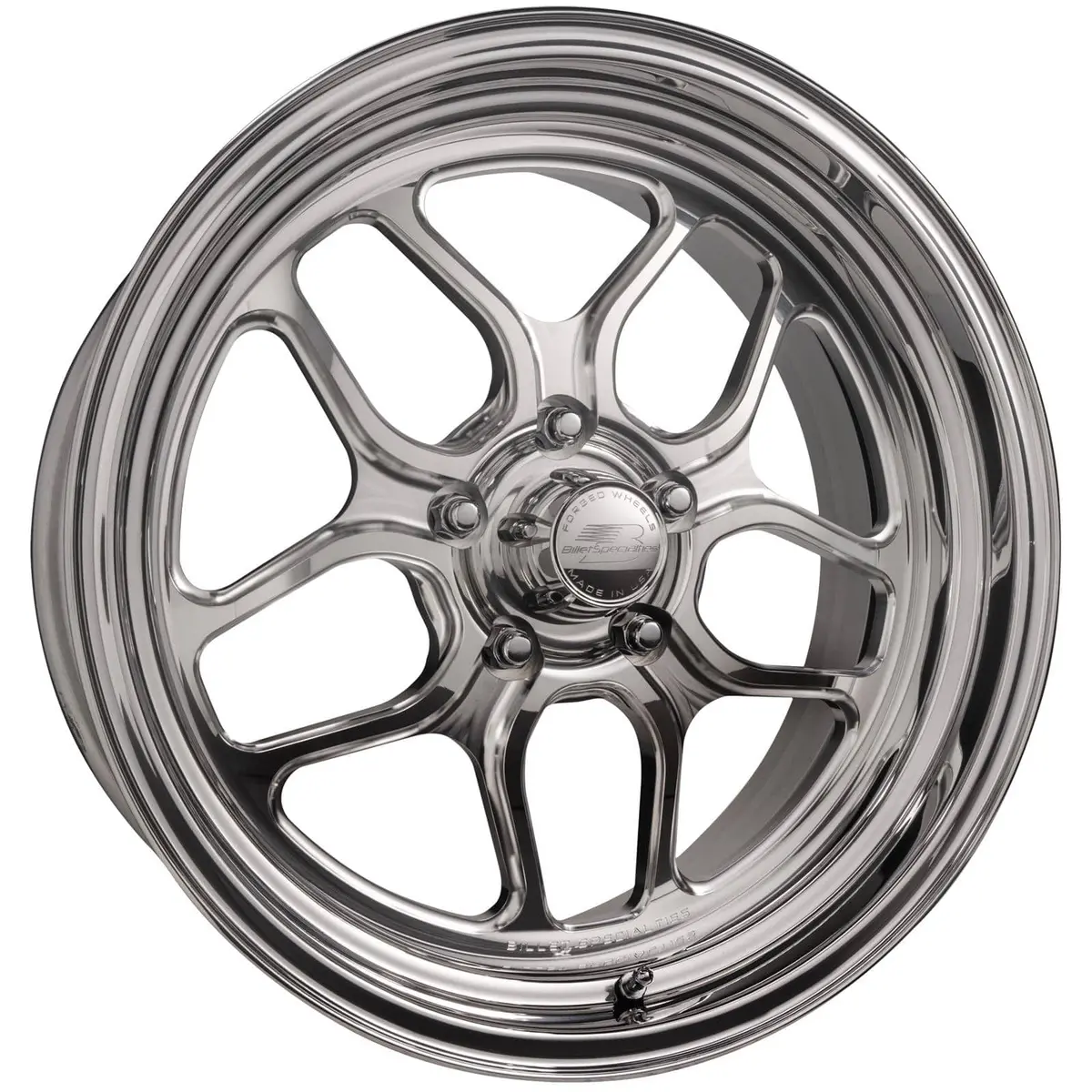 Billet Specialties Rs22750 Racing Wheel – Polished Aluminum 1