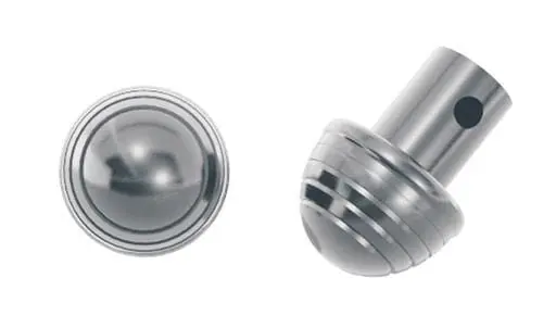 Bob Drake Reproduction Ford-Style Dash Knobs – 01A-9270-Sr (Silver Ring) 1