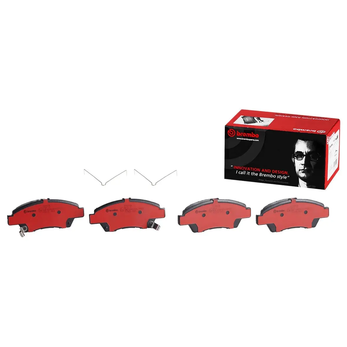 Brembo P28050N Nao Ceramic Brake Pads – Quiet, Low-Dust Performance Friction Material 1