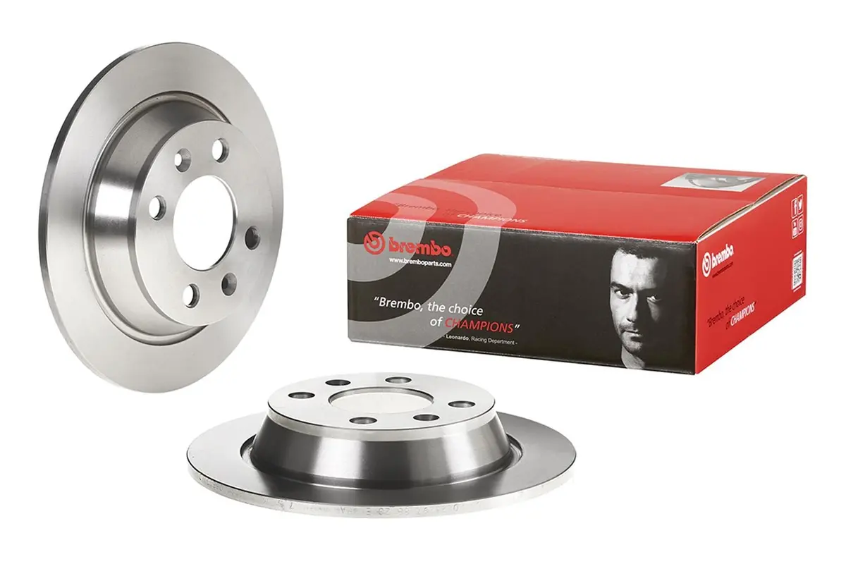 Brembo 08.5037.10 Uv-Protected Brake Rotor – Precision-Cut Surface 1