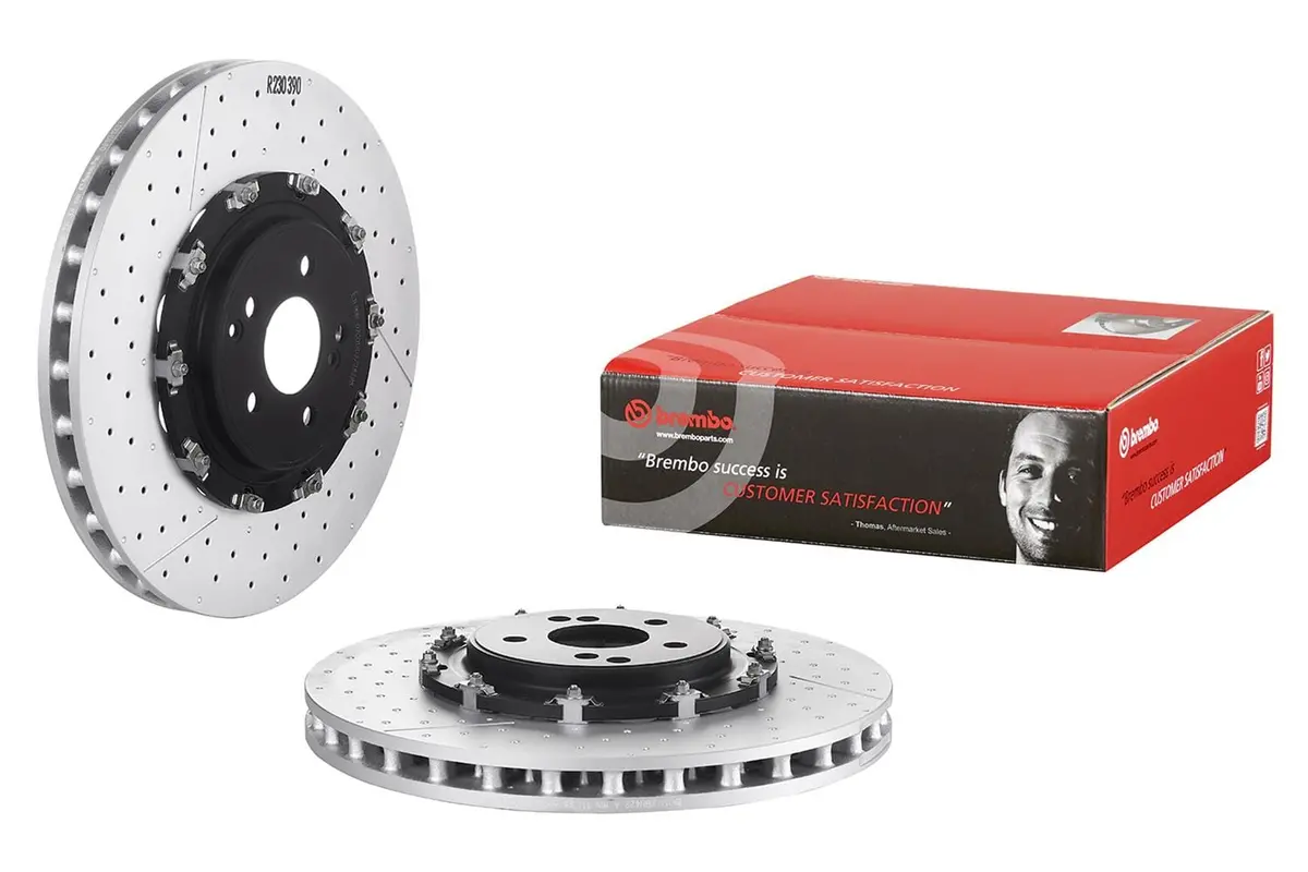 Brembo 09.9313.33 Uv-Coated Performance Brake Rotors 1