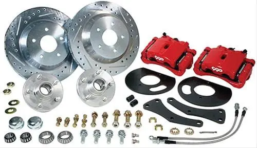 Classic Performance Front Disc Brake Conversion Kit – 6364Wbk-P13F 1