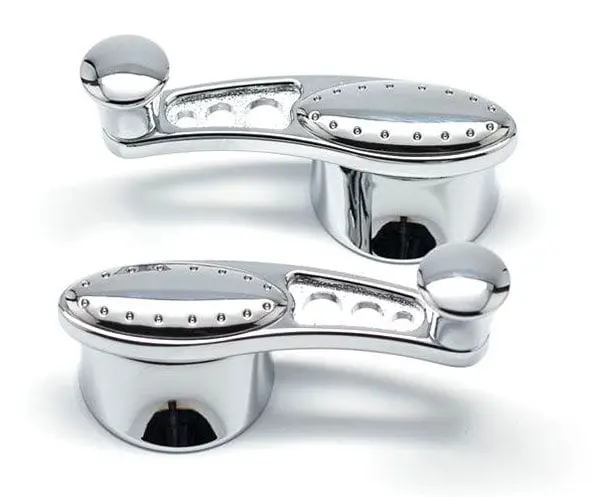 Chrome Billet Vent Window Crank Handle – 1/4-Turn Style For Classic Cars (Cla-Pt104Ef) 1