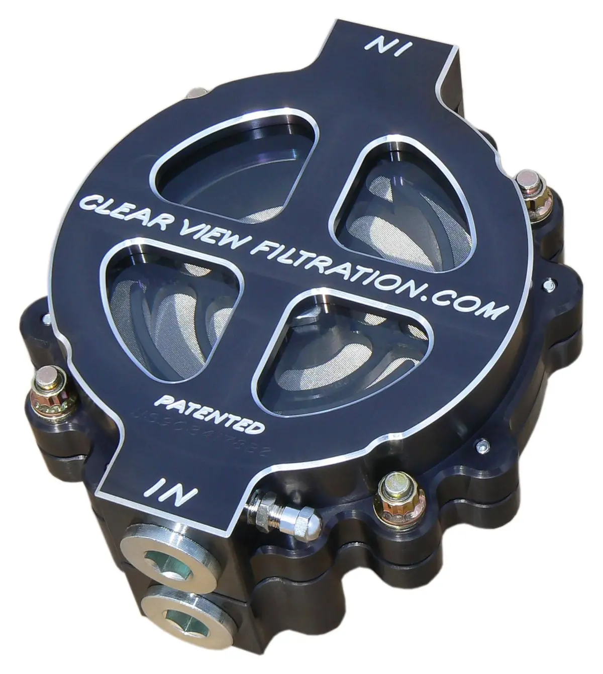 Clear View See-Through Oil Filter – Transparent Housing For Visual Oil Monitoring (100-115-B) 1