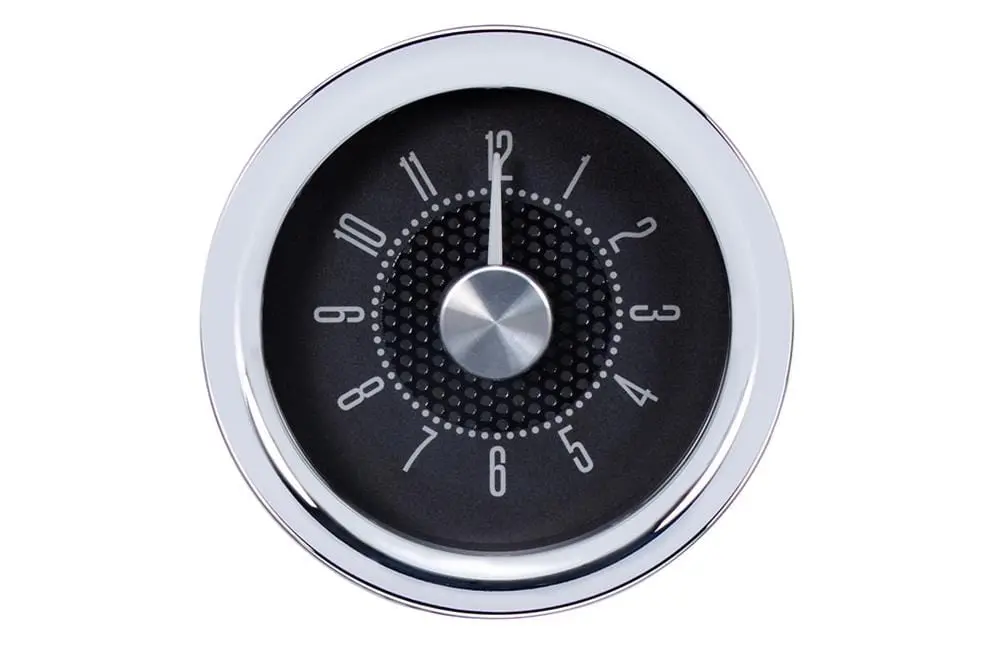 Dakota Digital Rlc-55C-X Rtx Series Analog Clock With Chrome Bezel 1