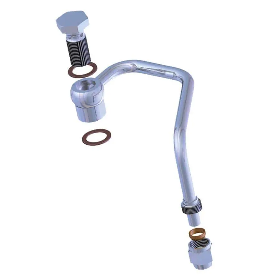 Detroit Speed 091702Ds Hardline Pressure Tube Assembly 1