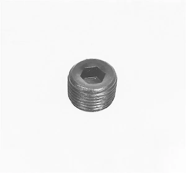 Edelbrock 9128 Threaded Pipe Plugs | Zinc-Plated Steel | Npt Standard 1