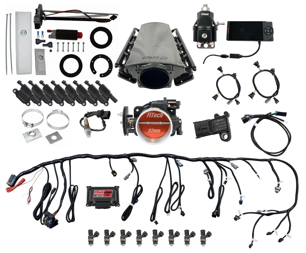 Fitech 78611 Ultimate Ls Efi System – 500 Hp Self-Tuning Fuel Injection 1