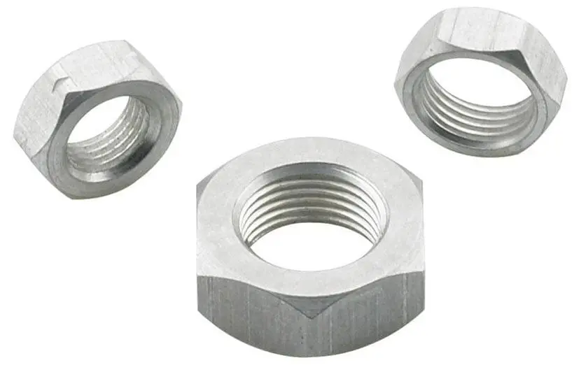 Fk-Ajnl10 Aluminum Jam Nut | Lightweight Locking Hex Nut | 10Mm Thread 1
