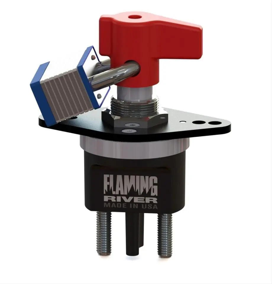 Flaming River Fr1047 Heavy-Duty Battery Disconnect – Big Switch 500A Design 1