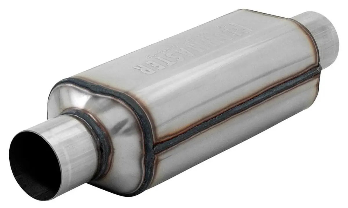 Hushpower Super Hp-2 Straight-Through Performance Muffler – Flo12512304 1