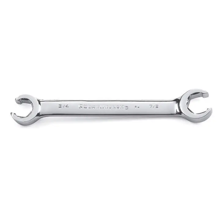 Gearwrench 81646 Flare Nut Wrench Set – 6-Piece, Sae/Metric, Offset Box Ends 1