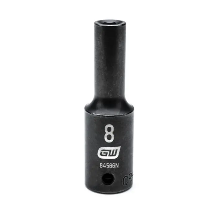 Gearwrench 84566N Impact Socket Set – Chrome-Moly, 1/2-Inch Drive, Durable Hex Design 1