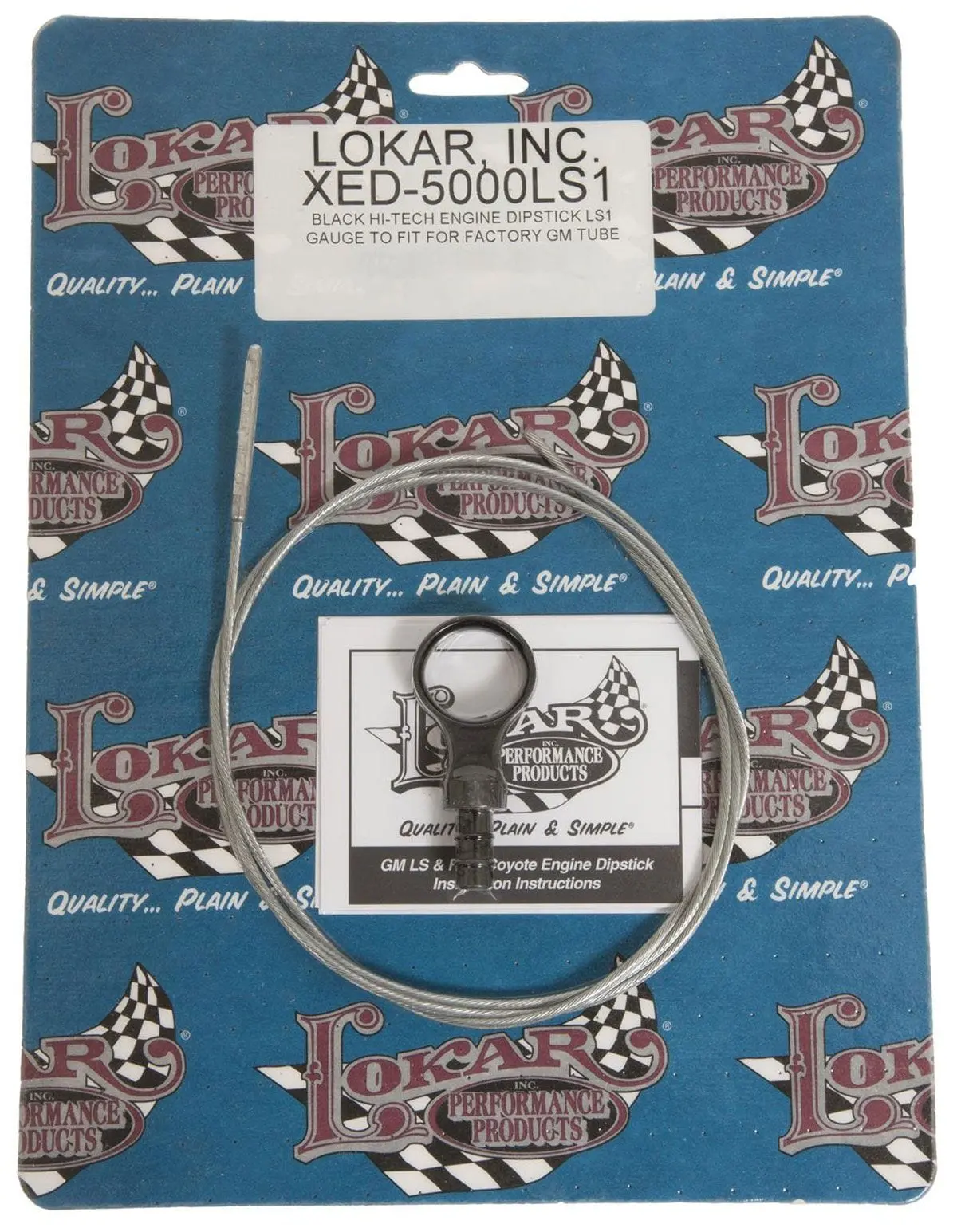 Billet Direct-Mount Ls1 Engine Dipstick With Black Finish – Lk-Xed-5000Ls1 1