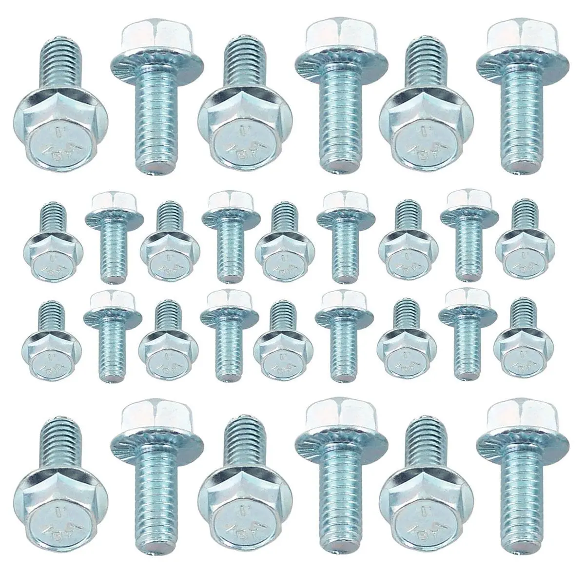 Mg6087 Zinc-Plated Hex Head Oil Pan Bolt Kit 1