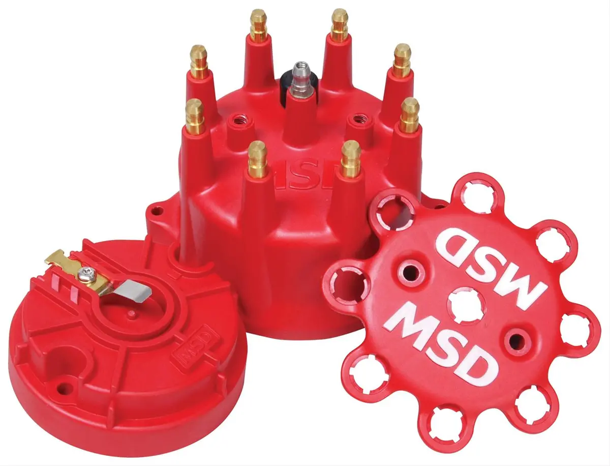 Msd Distributor Cap And Rotor Kit Compatible With Performance Ignition Systems – Part 84315 1