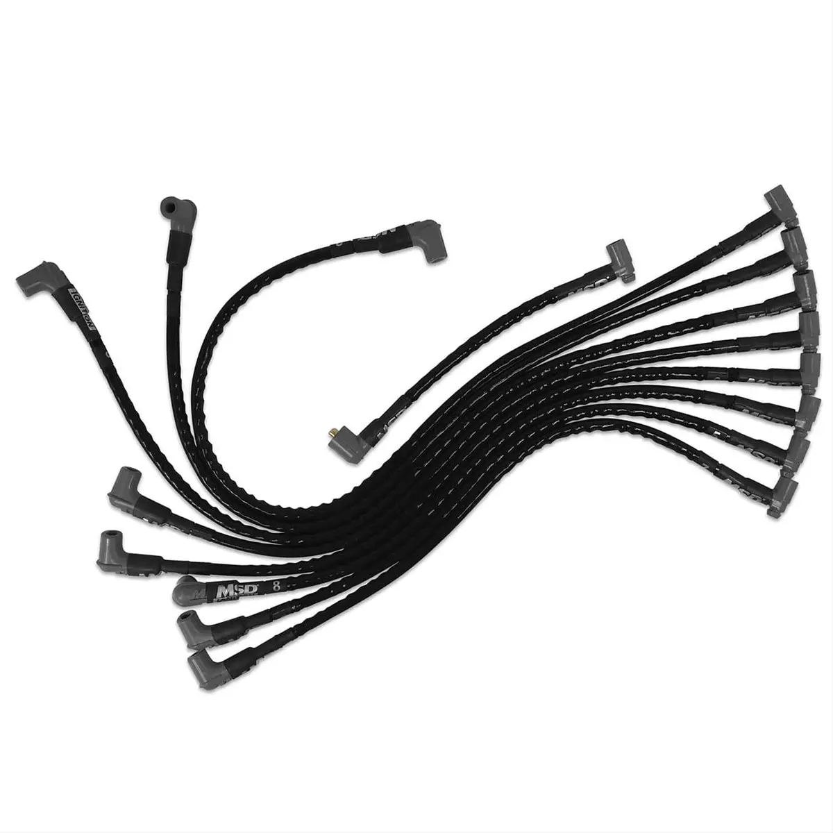Msd Super Conductor Spark Plug Wire Set – Race-Tuned, Sleeved, Model 31351 1