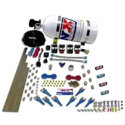 Nitrous Express 90100-05 Street Shark Wet Nitrous Kit – Plug-And-Play Tuning For Daily Drivers 1