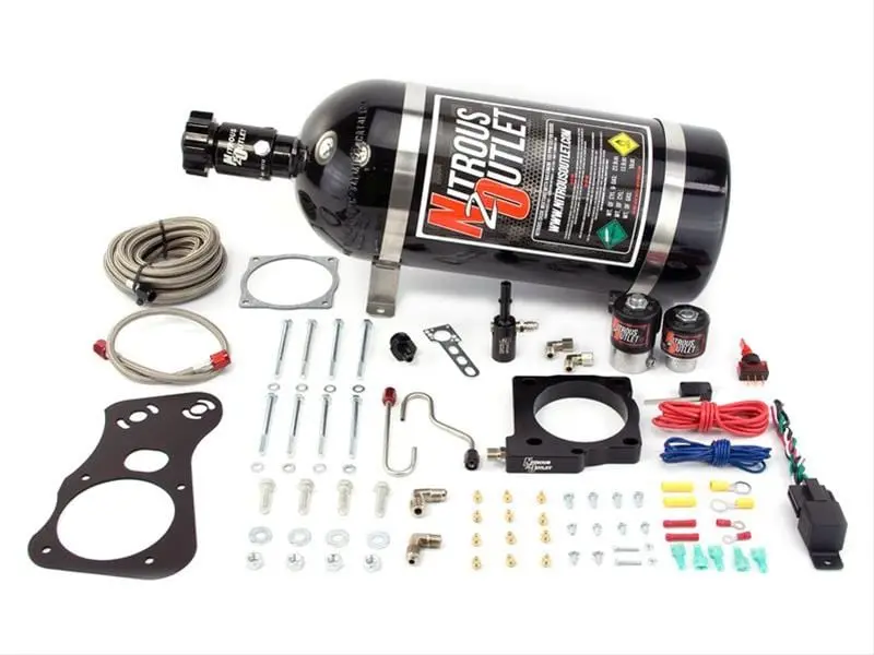 Nitrous Outlet 00-10137-80-12 Plate Nitrous System – 80 Hp Dual-Nozzle Configuration 1