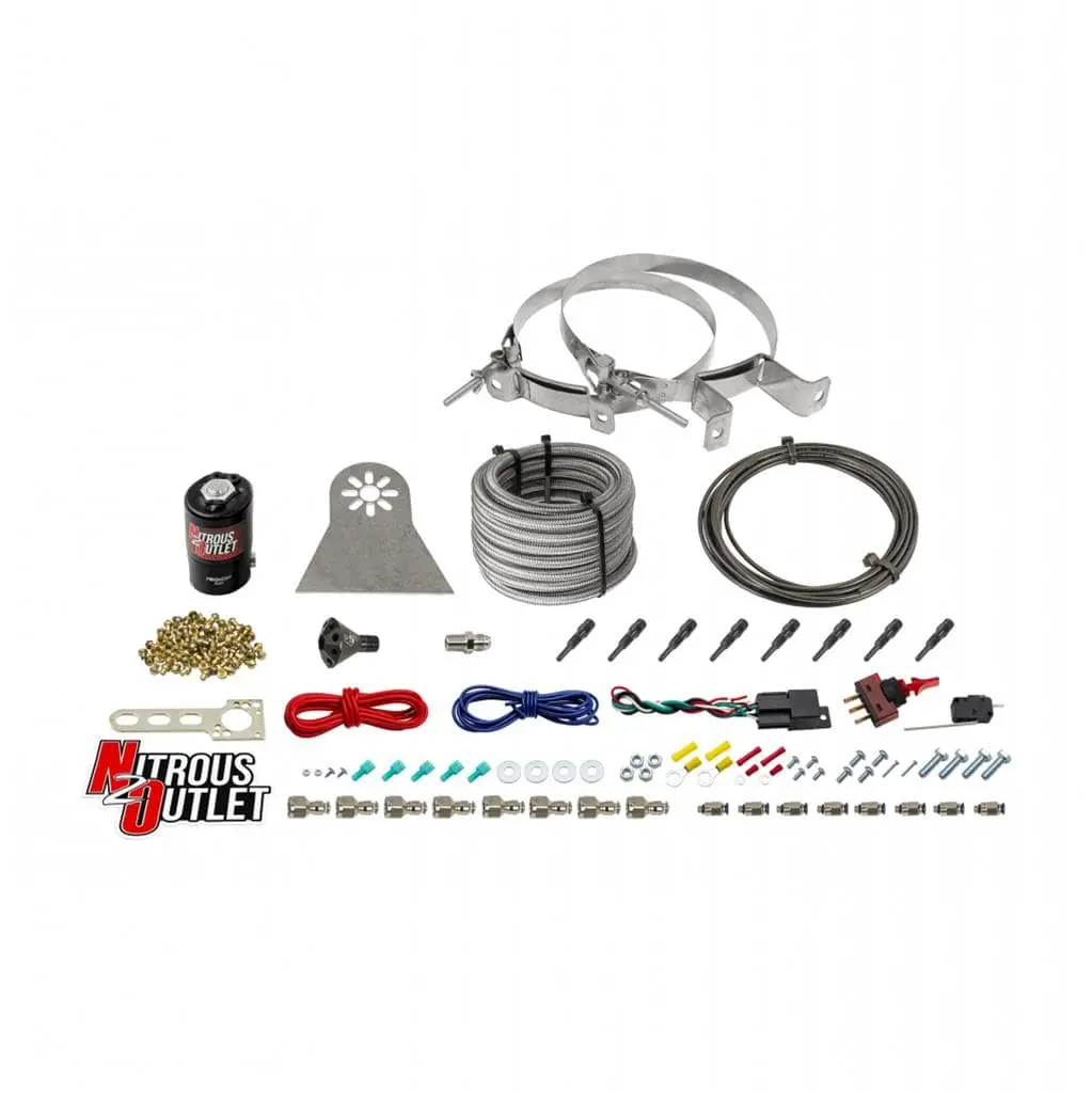 Nitrous Outlet High-Flow Dry Nitrous System – Single-Stage Kit, 00-10481-H-Dry-00 1