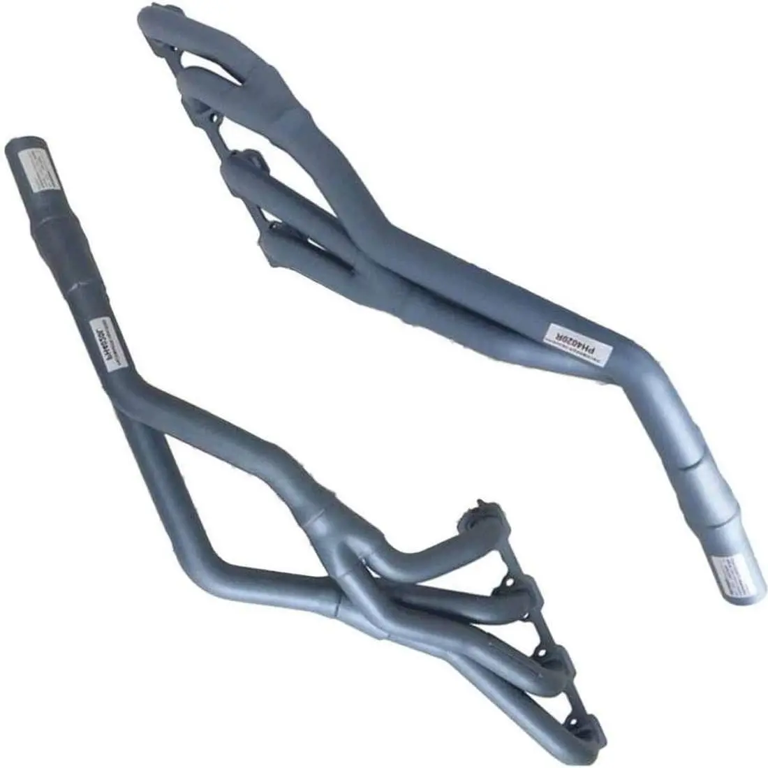 Tri-Y Exhaust Header With 1.5-Inch Primary Tubes – Cast Iron, Universal Fit 1