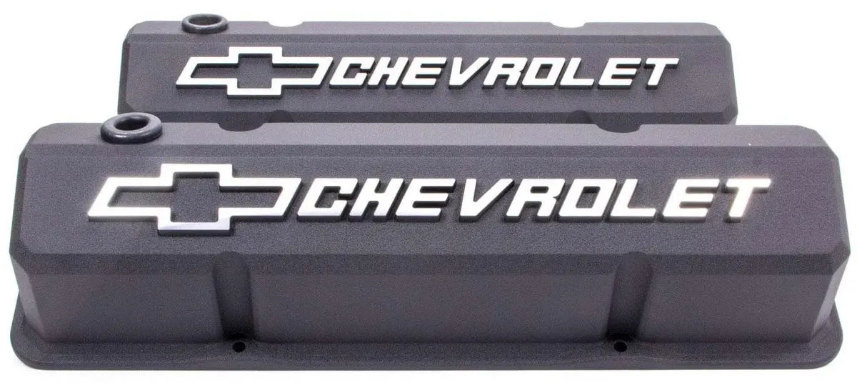 Pr141-921 Die-Cast Aluminum Slant-Edge Valve Covers 1