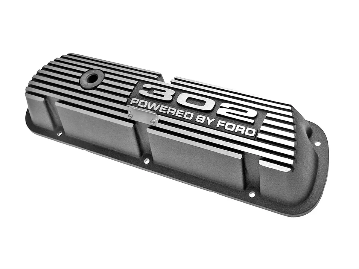 Scott Drake Classic Aluminum Valve Covers For Vintage Ford Engines – 6A582-302 1