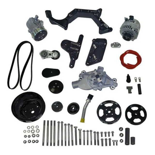 Vintage Air 174010-Sca Front Runner Drive System – Chevy V8 Serpentine Belt Kit 1