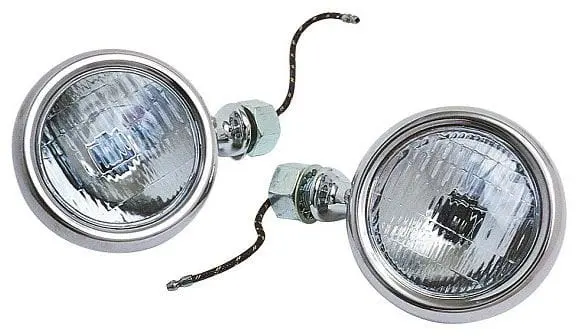 Vintique Cowl-Mount Led Indicator Lights – Vintage-Style Turn Signal Set (Vib-13302-Ts) 1